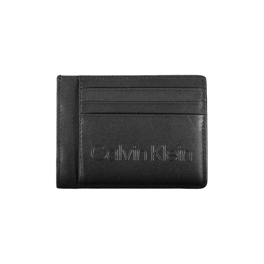 Calvin Klein Black Polyethylene Men Wallet Calvin Klein Dark Slate Gray