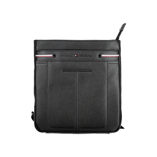 Tommy Hilfiger Black Polyethylene Men Shoulder Bag Tommy Hilfiger Dark Slate Gray