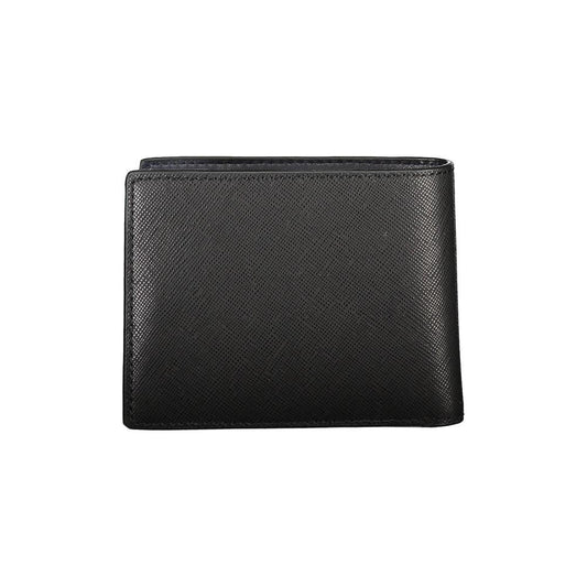Tommy Hilfiger Black Leather Wallet Tommy Hilfiger Dark Slate Gray