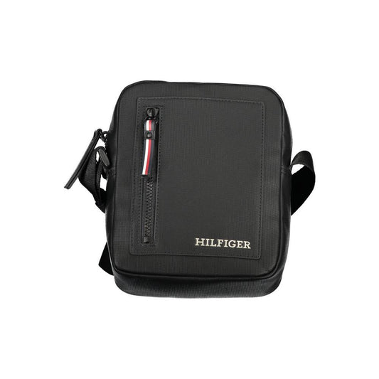 Tommy Hilfiger Black Polyethylene Shoulder Bag Tommy Hilfiger Dark Slate Gray