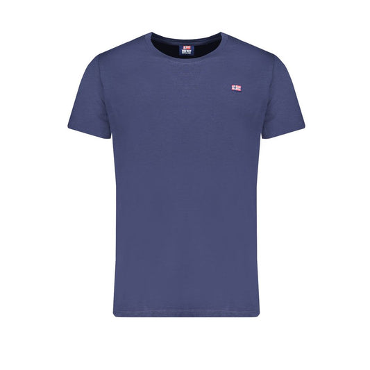 Norway 1963 Blue Cotton T-Shirt Norway 1963 Dark Slate Blue