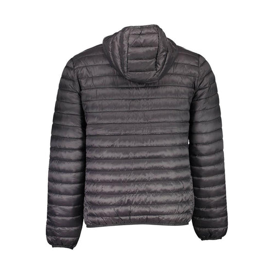 North Sails Black Polyamide Men Jacket North Sails Dark Slate Gray
