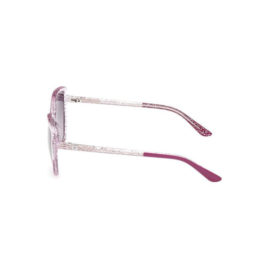 Guess Jeans Purple Injected Women Sunglass Guess Jeans Light Gray