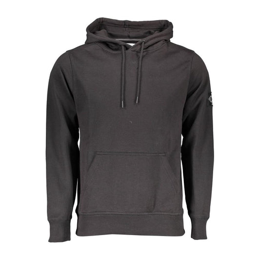 Calvin Klein Black Cotton Men Sweater Calvin Klein Dark Slate Gray