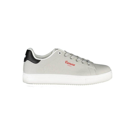 Carrera Gray Polyester Men Sneaker Carrera Light Gray