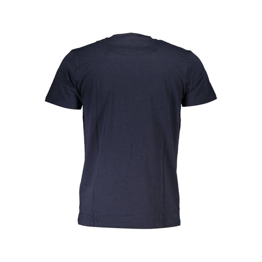 Cavalli Class Blue Cotton T-Shirt Cavalli Class Dark Slate Gray