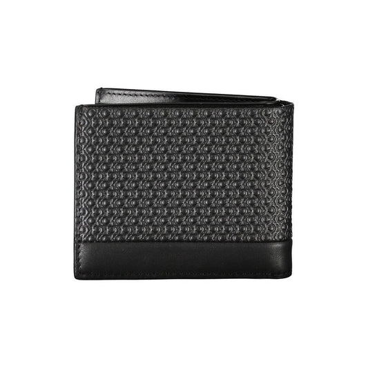 Calvin Klein Elegant Black Leather RFID Wallet Calvin Klein Dark Slate Gray
