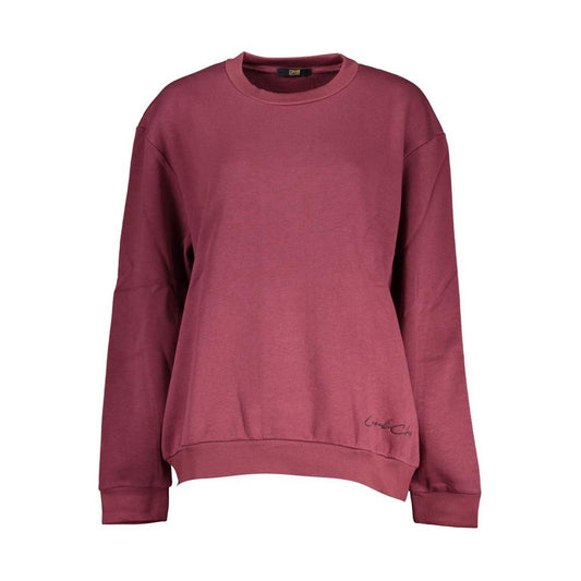 Cavalli Class Elegant Fleece Crew Neck Sweatshirt
