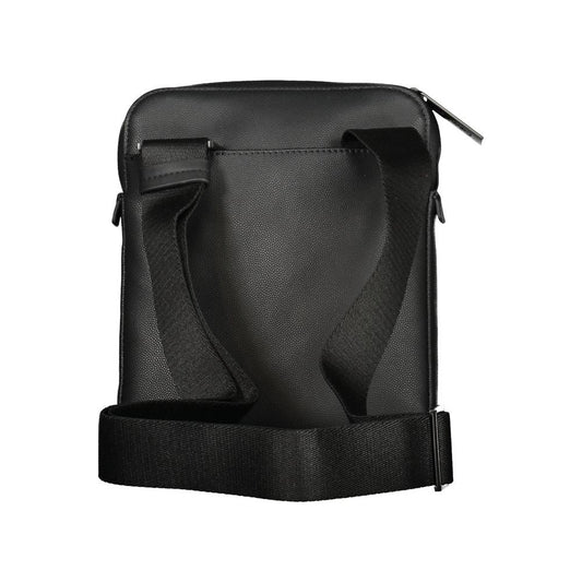 Calvin Klein Black Polyester Men Shoulder Bag Calvin Klein Dark Slate Gray