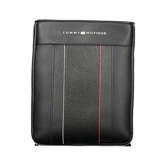 Tommy Hilfiger Black Polyethylene Men Shoulder Bag Tommy Hilfiger Dark Slate Gray