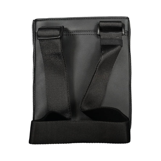 Tommy Hilfiger Black Polyethylene Men Shoulder Bag Tommy Hilfiger Dark Slate Gray