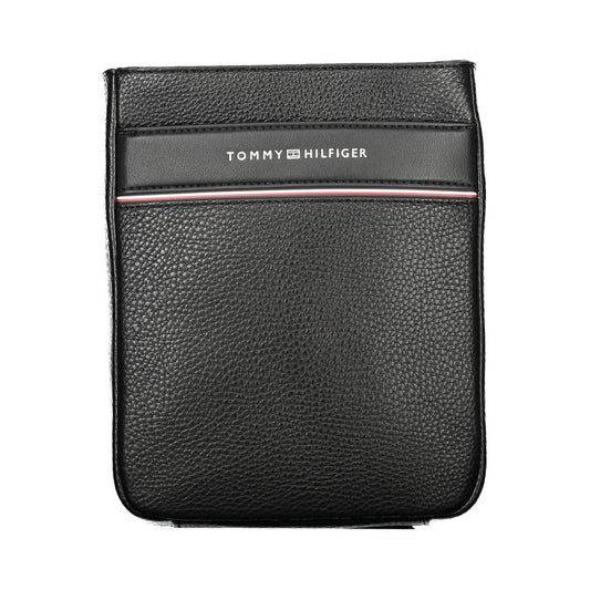 Tommy Hilfiger Black Polyethylene Men Shoulder Bag Tommy Hilfiger Dark Slate Gray