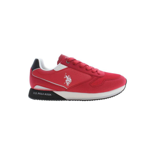 U.S. POLO ASSN. Red Polyester Men Sneaker