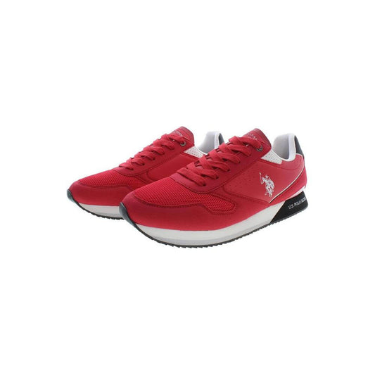 U.S. POLO ASSN. Red Polyester Men Sneaker