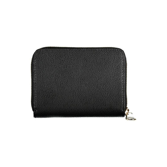 Patrizia Pepe Black Leather Wallet