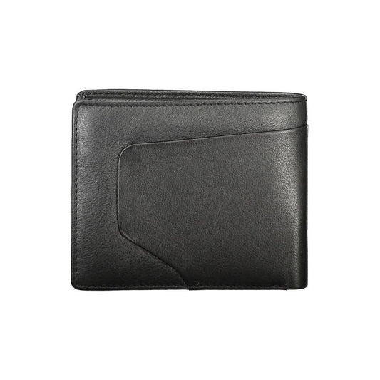Piquadro Black Leather Men Wallet