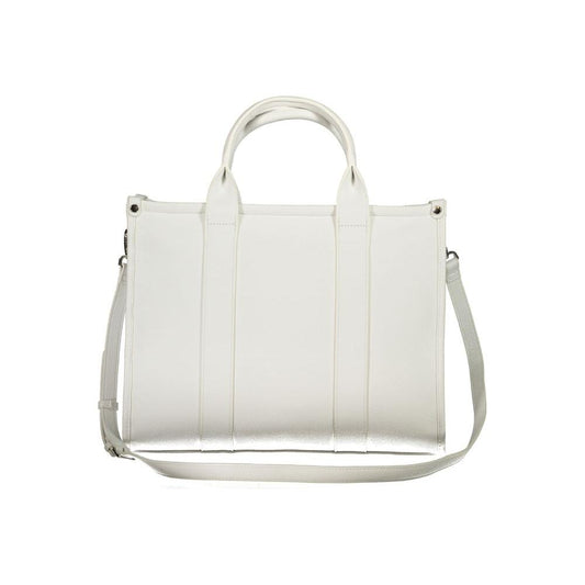 Valentino Bags White Polyethylene Handbag