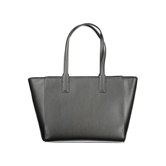 Tommy Hilfiger Black Recycled Polyester Women Handbag