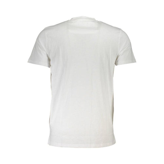 Cavalli Class White Cotton T-Shirt