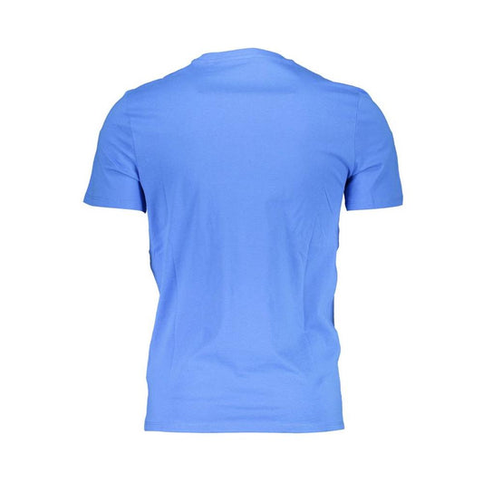 Guess Jeans Blue Cotton Men T-Shirt