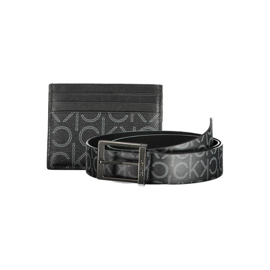 Calvin Klein Black Polyethylene Men Wallet