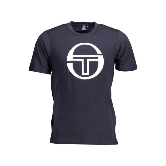 Sergio Tacchini Blue Cotton T-Shirt