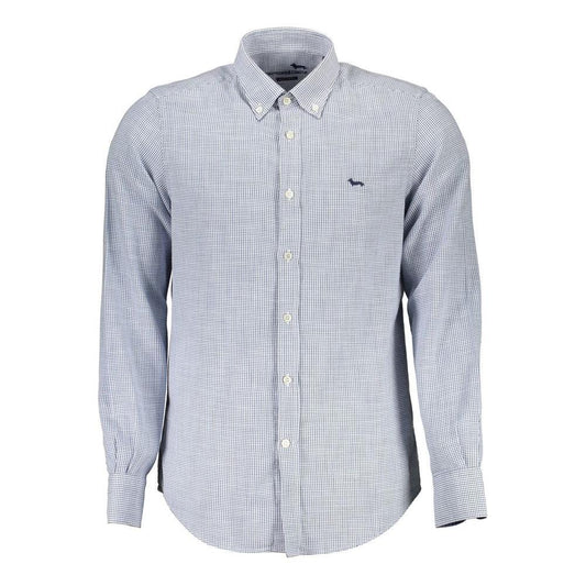 Harmont & Blaine Light Blue Cotton Men Shirt