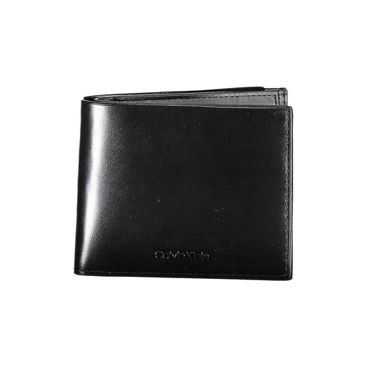 Calvin Klein Black Leather Men Wallet