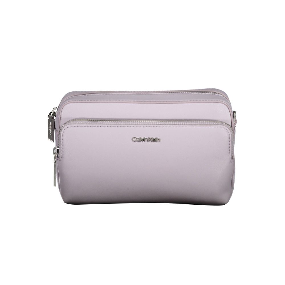 Front view with bag zipped and handles upright.