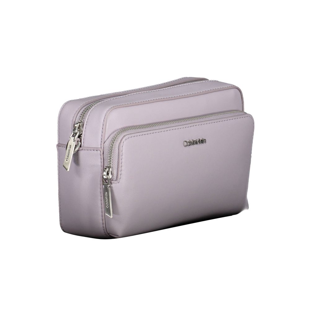 Front view with bag zipped and handles upright.