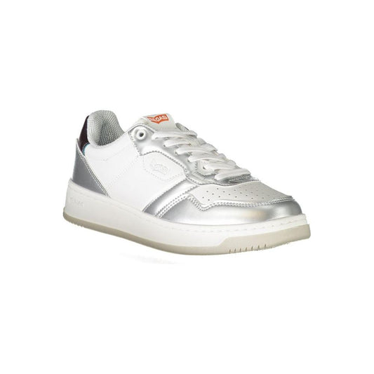 Gas White Polyester Sneaker