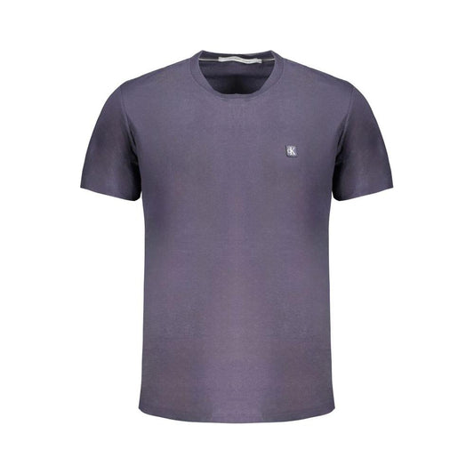 Calvin Klein Blue Cotton T-Shirt