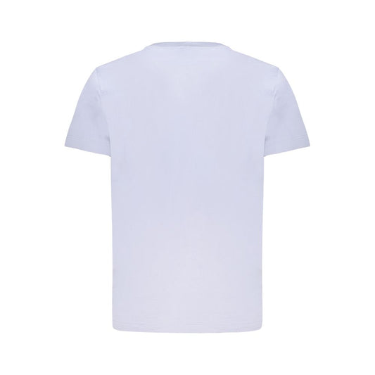 Calvin Klein Light Blue Cotton Men T-Shirt