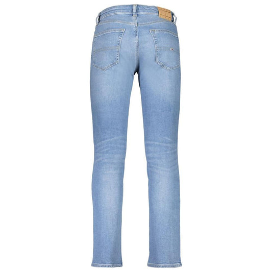 Tommy Hilfiger Light Blue Cotton Men Jeans