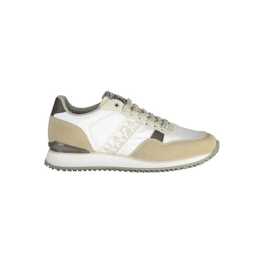 Napapijri White Polyester Men Sneaker