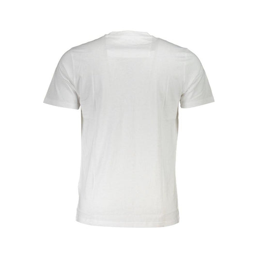 Cavalli Class White Cotton T-Shirt