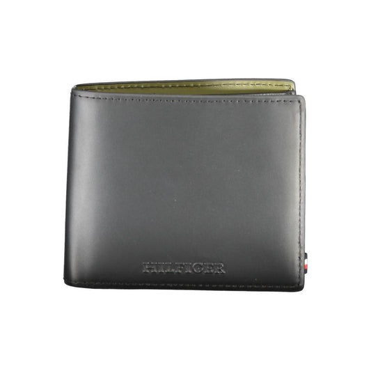 Tommy Hilfiger Black Leather Wallet