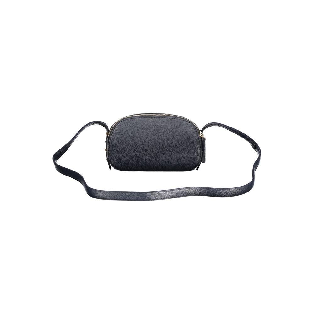 Front view with bag zipped and handles upright.