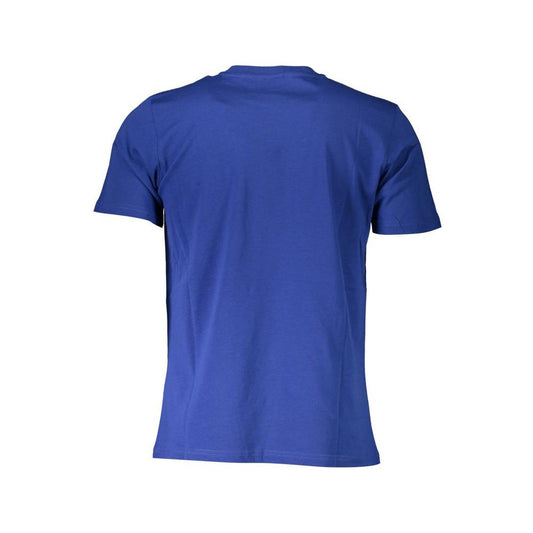 North Sails Blue Cotton Men T-Shirt