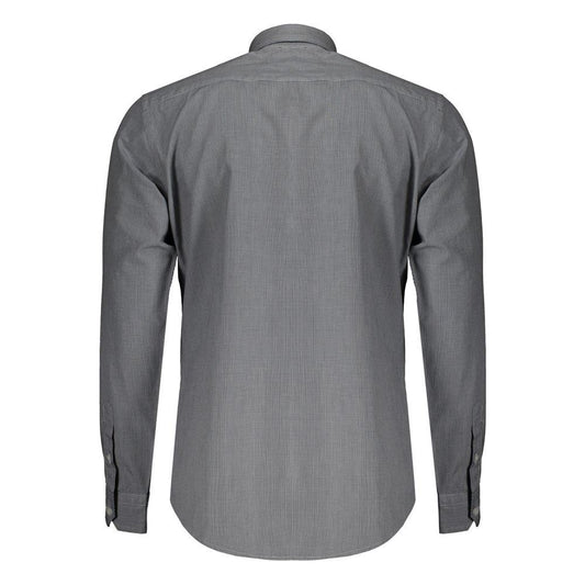 Harmont & Blaine Blue Cotton Shirt