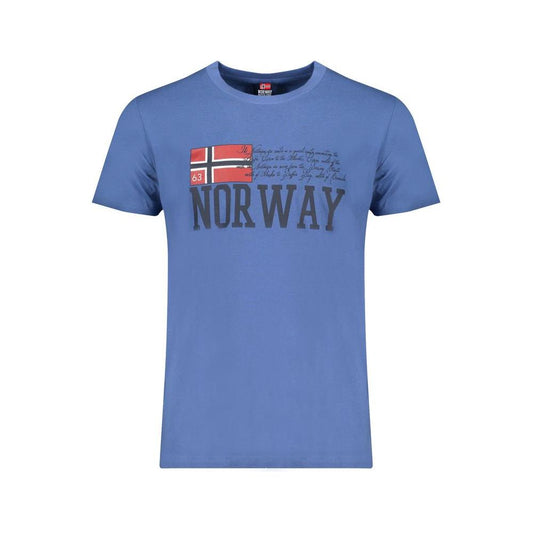 Norway 1963 Blue Cotton T-Shirt