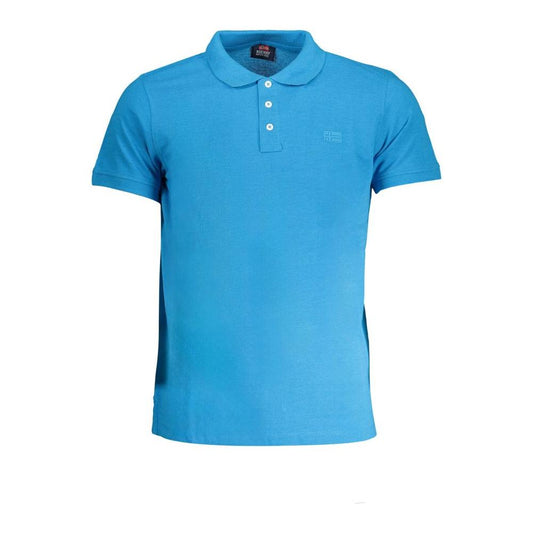 Norway 1963 Blue Cotton Polo Shirt