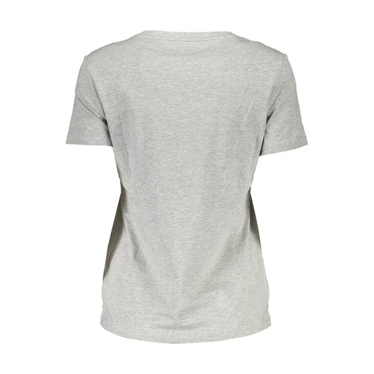 Guess Jeans Gray Cotton Women T-Shirt