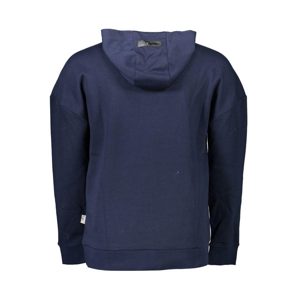 Plein Sport Blue Cotton Men Sweater PL-38030-S