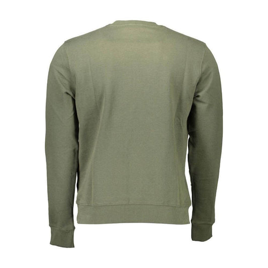 U.S. POLO ASSN. Green Cotton Men Sweater US-37238-L