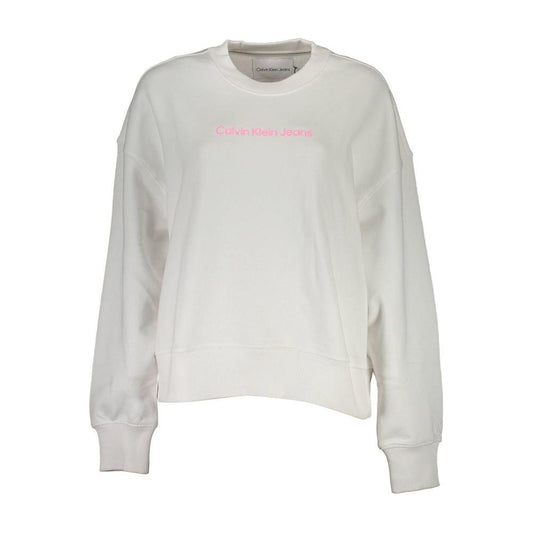 Calvin Klein White Cotton Women Sweater