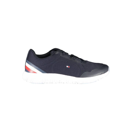 Tommy Hilfiger Blue Polyester Men Sneaker