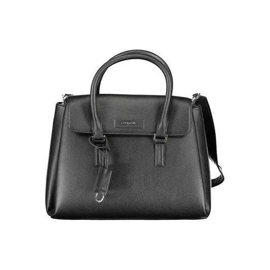 Calvin Klein Black Polyester Women Handbag