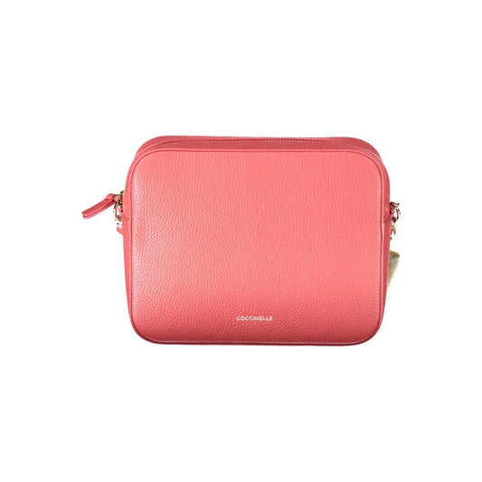 Coccinelle Pink Leather Women Handbag