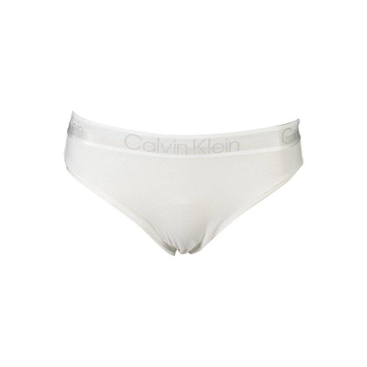 Calvin Klein White Cotton Women Brief